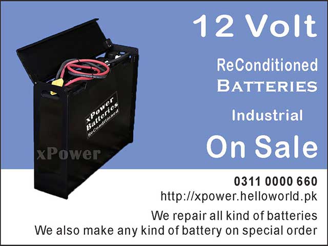 12v forklift battery