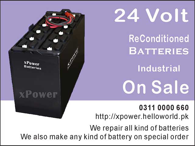 24v forklift battery