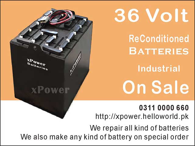 36v forklift battery