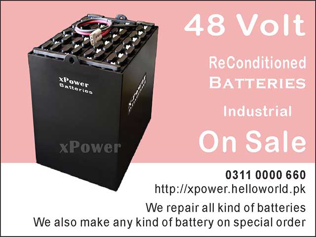 48v forklift battery